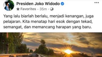 Jelang Resuffle Kabinet, Jokowi Tulis Cuitan: Yang Baru Harus Lebih Baik...