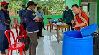 Tingkatkan Kualitas, Petani Karet Muba Dikenalkan Teknologi Lateks Pekat