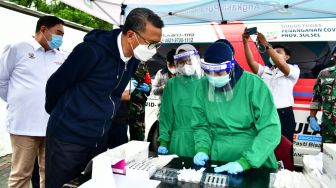 Sabar, Layanan Rapid Test Antigen Gratis di Bandara Hasanuddin Dibatasi