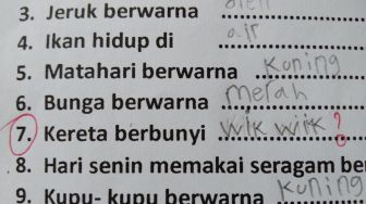 Nyeleneh! 6 Jawaban Kocak Anak Sekolah Ini Bikin Geleng-geleng Kepala