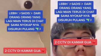 Viral Cowok Dipantau Ibunya lewat CCTV di Dalam Kamar, Insecure Seketika