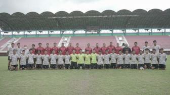 Timnas Indonesia U-16 Tutup TC di Yogyakarta dengan Internal Game