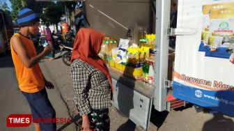 Daya Beli Masyarakat Menurun, Bulog Subdivre Bondowoso Gelar Operasi Pasar