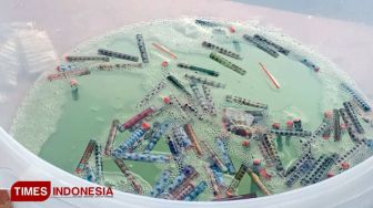 Jelang Tahun Baru, Kejari Indramayu Musnahkan 9,5 Juta Petasan