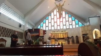 Misa Natal di Gereja Barnabas Pamulang Cuma 1 Jam, Prokes COVID-19 Ketat