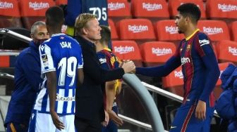 Atletico dan Real Madrid Pantau Bek Barcelona Ronald Araujo