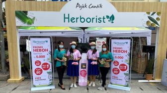 Musim Liburan Herborist Hadir di 4 Titik Rest Area