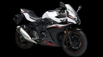 Suzuki GSX-250R Model 2021 Melaju dalam Warna Gres