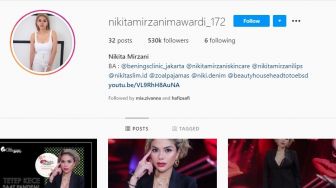 Ternyata! Akun Instagram Nikita Mirzani Sudah 7 Kali Hilang