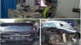 Dua Mobil Laga Kambing di Paluta, 3 Orang Dilaporkan Tewas