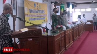 Deklarasi Pilurdes Bantul Aman, Damai dan Patuhi Protokol Kesehatan