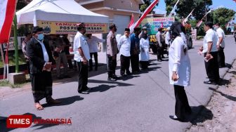 Desa di Banyuwangi Rutin Gelar Operasi Yustisi Protokol Kesehatan