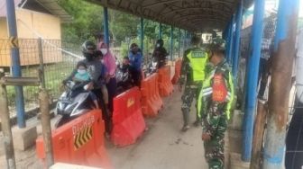 30 Pelanggar Terjaring Razia Masker di Pelabuhan Roro Bengkalis