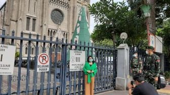 Hanya 70 Persen Jemaat yang Hadiri Langsung Misa Natal di Katedral Hari Ini