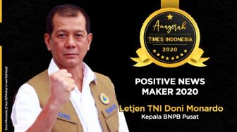 Lt Gen Doni Monardo, the Winner of Positive News Maker 2020