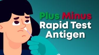 INFOGRAFIS: Plus Minus Rapid Test Antigen