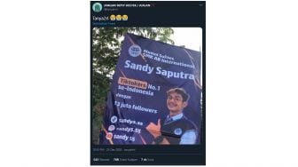 TikTokers Sandy Saputra Mendadak Viral, Lantaran jadi BA Sekolahnya!