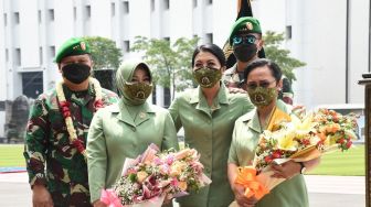 KASAD Pimpin Penyerahan Tugas Wakasad dan Kenaikan Pangkat 26 Pati TNI AD