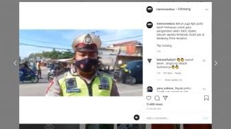 Momennya Pas, Viral Detik-detik Kecelakaan saat Petugas Sedang Beri Imbauan