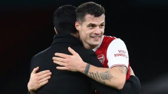 Jadi Target Transfer Jose Mourinho di AS Roma, Ini Respons Granit Xhaka