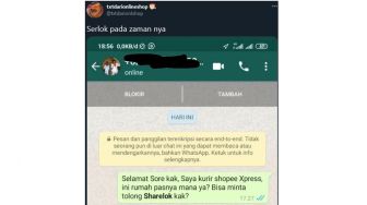 Kocak! Kurir Tanya Alamat, Malah Dikasi Gambar layaknya Denah Undangan