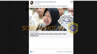 CEK FAKTA: Benarkah Mensos Risma akan Hapus Semua BLT untuk Kedepannya?