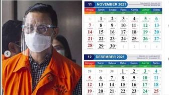 Viral Kalender 2021 Pakai Wajah Koruptor, Publik Penasaran Belinya di Mana