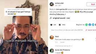 Viral Syarat Jadi Menantu, Kriteria Terakhir Bikin Geleng-geleng Kepala