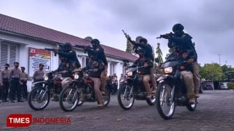 Jago Menembak Sasaran, Begal Wajib Takuti Tim Meteor Polresta Probolinggo