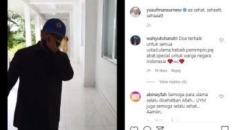 Jenguk Aa Gym di Rumah Sakit, Yusuf Mansur Menangis Lihat Kondisinya