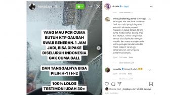 Viral! Dokter Tirta Kecam Oknum Penjual Surat PCR, Diduga Dibantu Dokter