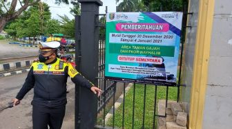 Catat! Ini Titik Jalan di Bandar Lampung yang Ditutup saat Malam Tahun Baru