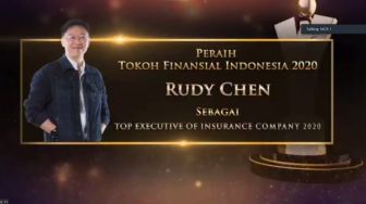 Rudy Chen, CEO Asuransi Astra Raih Tokoh Finansial Indonesia Terbaik 2020