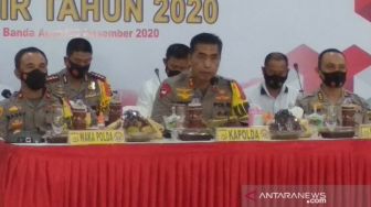 Sepanjang 2020, Polda Aceh Tangani 1.543 Kasus Narkoba