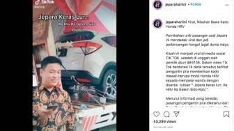 Geger! Pengantin Pria Di Jepara Ini Beri Mahar Pernikahan Mobil Mewah