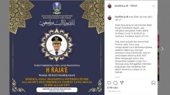 Di Instagram, Gubernur Khofifah Pastikan Wabup Pamekasan Meninggal Sebab Covid-19