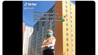 Viral, Pasien Covid-19 Ini Buat Konten TikTok Agar Semangat Cepat Sembuh