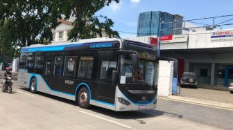 Kantongi SUT, Bus Listrik Higer Ikuti Pengujian TransJakarta