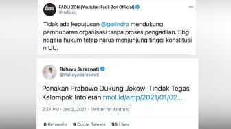 Soal Ormas Intoleran, Fadli Zon Beda Pendapat dengan Keponakan Prabowo