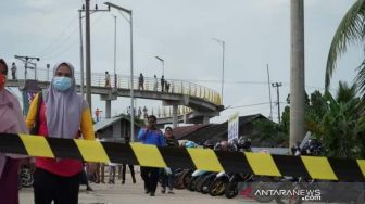 Pengunjung Membludak, Jembatan Pulau Bromo Mantuil Ditutup