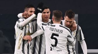 Hasil Liga Italia: Ronaldo Borong Dua Gol, Juventus Gasak Crotone 3-0
