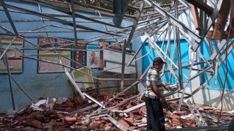 Pemkab Ciamis Sigap Tangani Robohnya SDN 1 Sukadana Ciamis