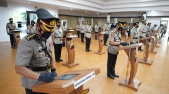 Kapolda Jateng Merotasi Jajarannya, Ini Daftar 10 Pejabat Polisi yang Baru