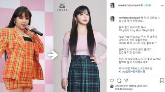 Alami Kenaikan Berat Badan sampai Membuat Penggemar Cemas, Agensi Konfirmasi Kesehatan Park Bom Ex 2NE1