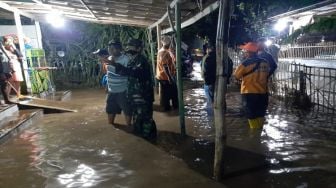 Sungai Pesanggrahan Situbondo Meluap, Dua Dusun Terendam Banjir