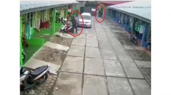 Viral Maling Ngacir usai Panik Saat Terciduk, Sampai Lupa Kalau Bawa Motor