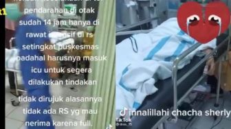 Viral Video Miris Jasad Chacha Sherly di Rumah Sakit, Pendarahan Otak 14 Jam