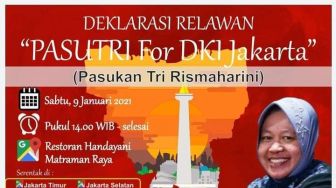 Besok, Eks Warga Jatim Deklarasi Dukung Risma Bakal Calon Gubernur Jakarta