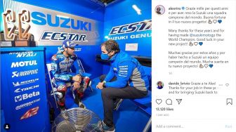 Komentar Tim Suzuki Ecstar Pasca Hengkangnya Davide Brivio