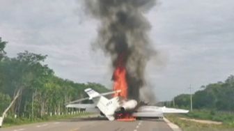 Kecelakaan Pesawat di Rusia, 4 Orang Tewas Termasuk Pilot